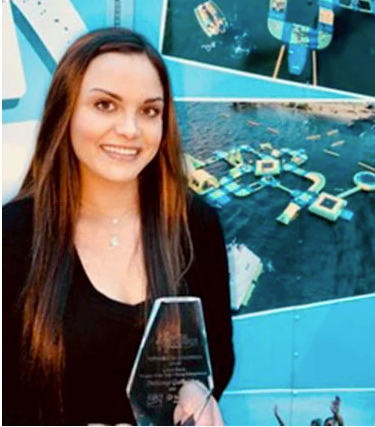 HOW BRITTANY GALLAGHER MADE A SPLASH AT BARRIE’S CENTENNIAL BEACH