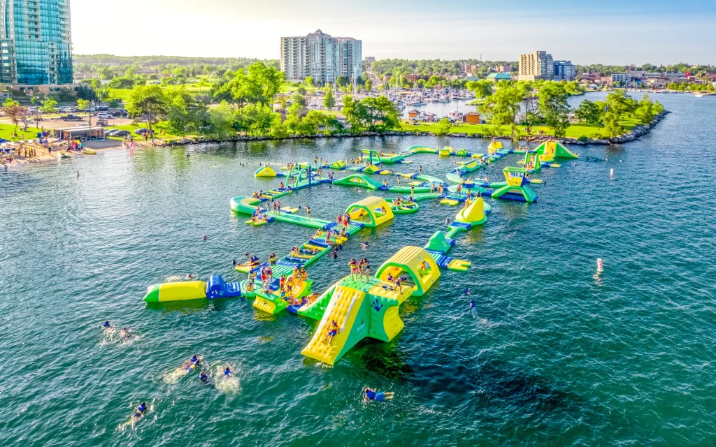 Ontario’s massive, lakefront SplashON water parks are opening for the season this month.
